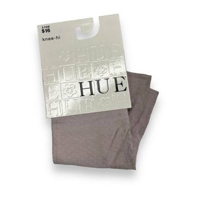 Women’s HUE Microdot Knee Hi Sock Light Pink Sachet One Size 1 Pair NEW U13066